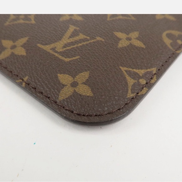 Authentic Louis Vuitton Neverfull MM pink pivone pouch wristlet - Picture 10 of 15